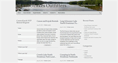 Desktop Screenshot of landolakesoutfitters.com